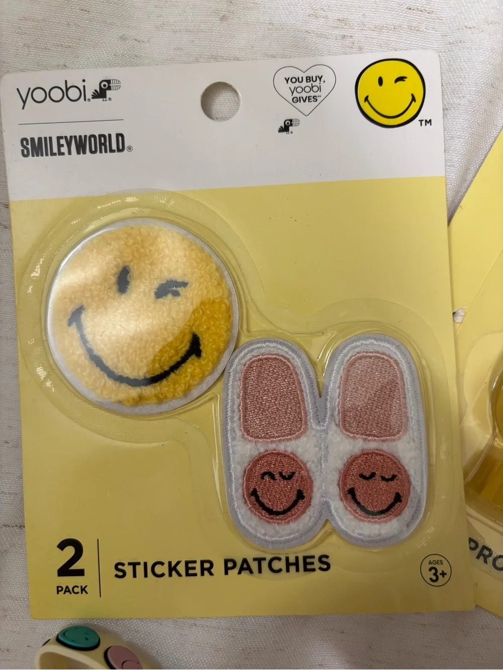 Straw Toppers, Keychain, and Sticker Patches bundle by Yoobi